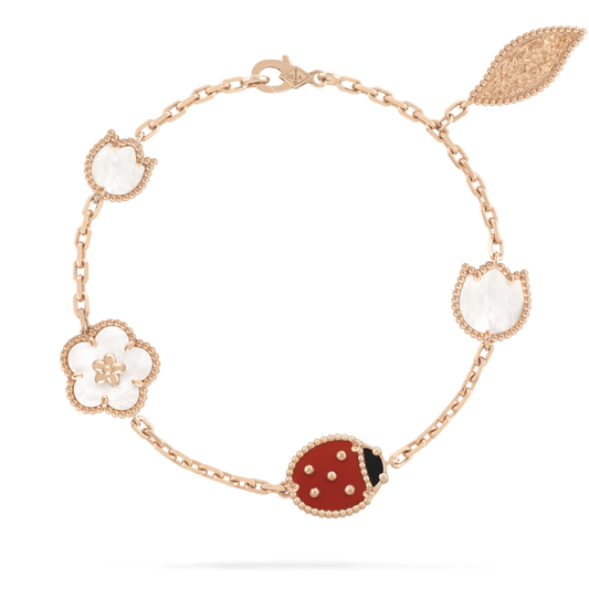 [Vintora]LUCKY SPRING 5 MOTIF BRACELET