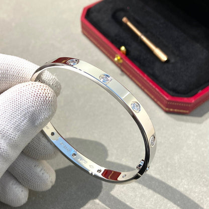 [Vintora]LOVE BRACELET 6.1MM 10 DIAMONDS