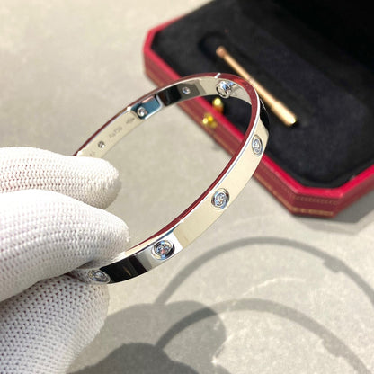 [Vintora]LOVE BRACELET 6.1MM 10 DIAMONDS