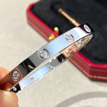 [Vintora]LOVE BRACELET 6.1MM 10 DIAMONDS