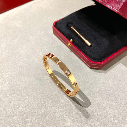 [Vintora]LOVE BRACELET 6.1MM 10 DIAMONDS