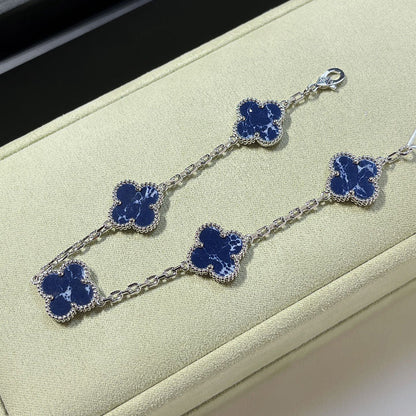 [Vintora]CLOVER 5 MOTIF PIETERSITE BRACELET COLLECTION