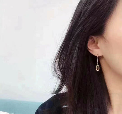 [Vintora]CHAINE TASSEL EARRINGS