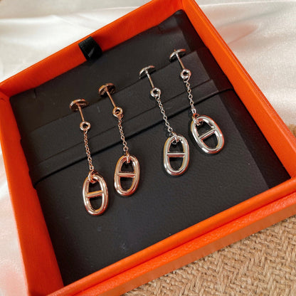 [Vintora]CHAINE TASSEL EARRINGS