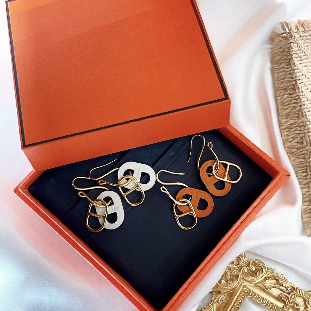 [Vintora]HM O'MAILLON GOLD EARRINGS
