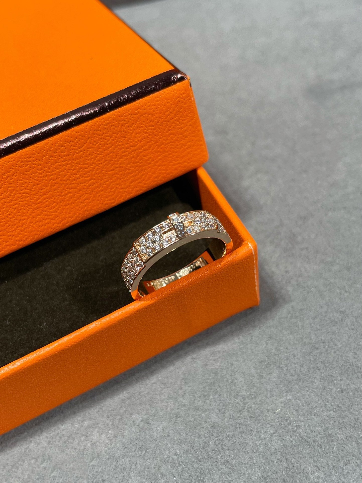 [Vintora]KELLY PINK GOLD DIAMOND RING