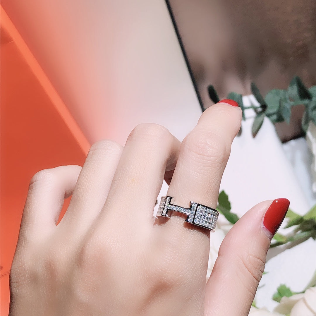 [Vintora]H RING FULL DIAMOND