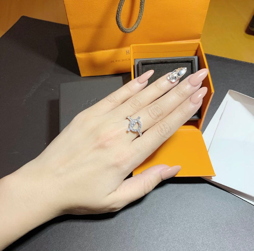 [Vintora]ECHAPPEE RING SILVER DIAMOND