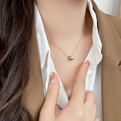 [Vintora]BEE MINI PEDANT DIAMOND NECKLACE