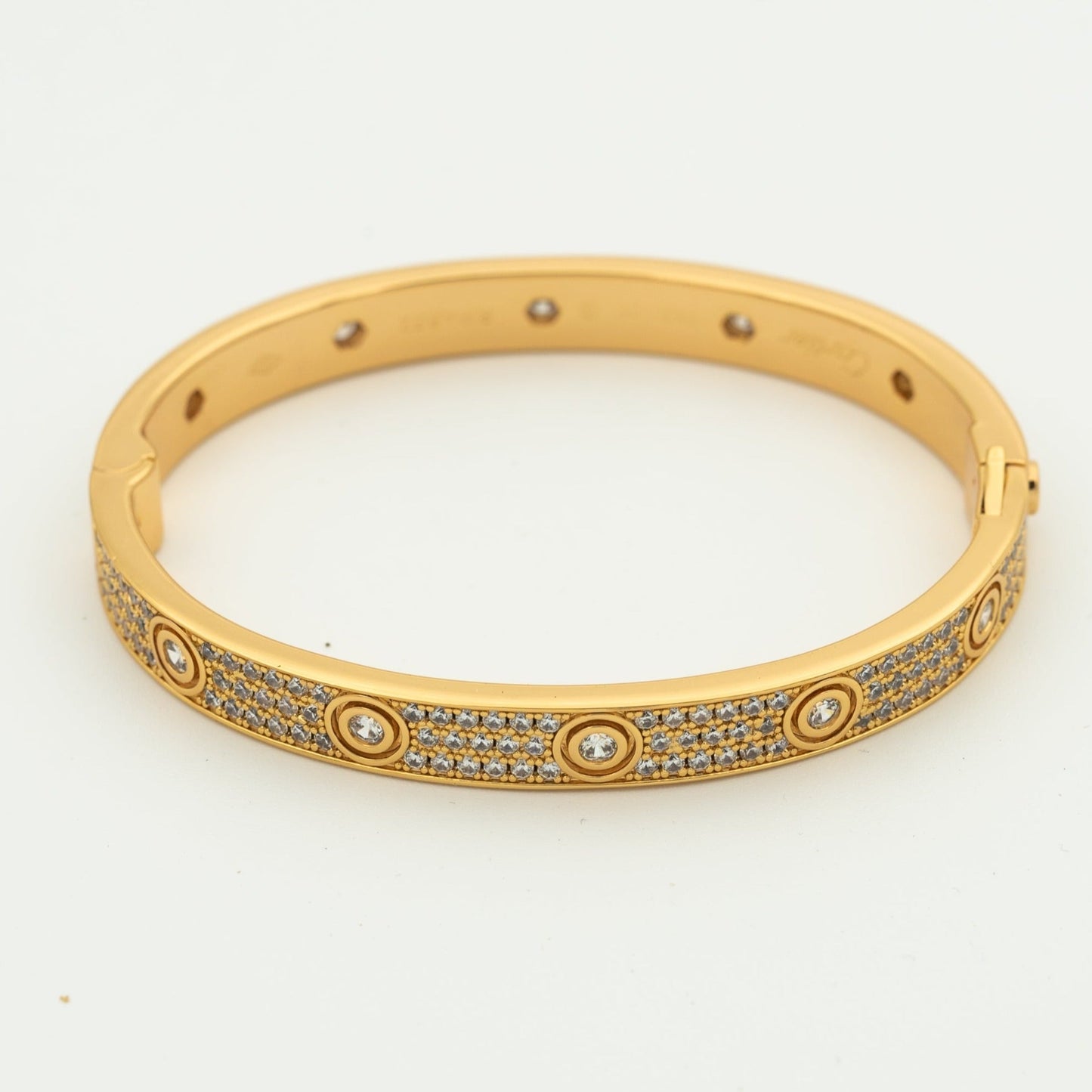 [Vintora]LOVE BRACELET 6.1MM DIAMOND-PAVED 10 BIG DIAMONDS