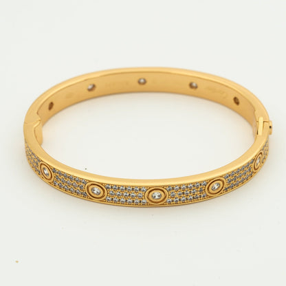 [Vintora]LOVE BRACELET 6.1MM DIAMOND-PAVED 10 BIG DIAMONDS