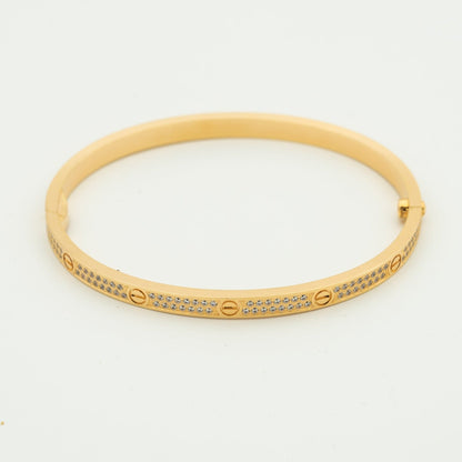 [Vintora]LOVE BRACELET 3.65MM DIAMOND-PAVED