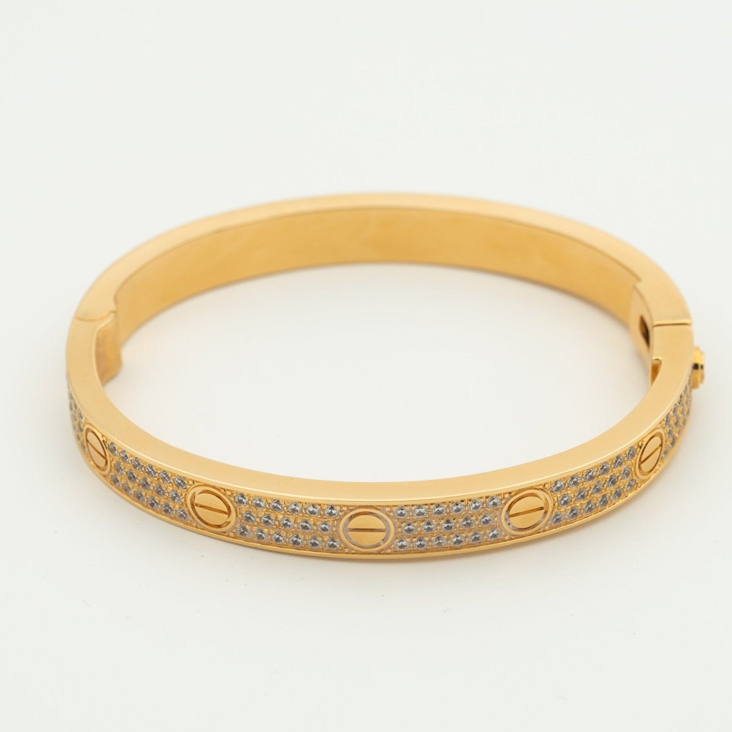[Vintora]LOVE BRACELET 6.1MM DIAMOND-PAVED