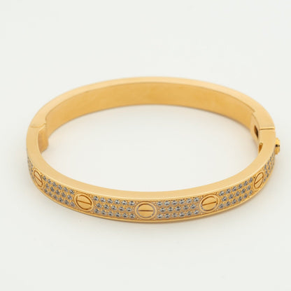 [Vintora]LOVE BRACELET 6.1MM DIAMOND-PAVED