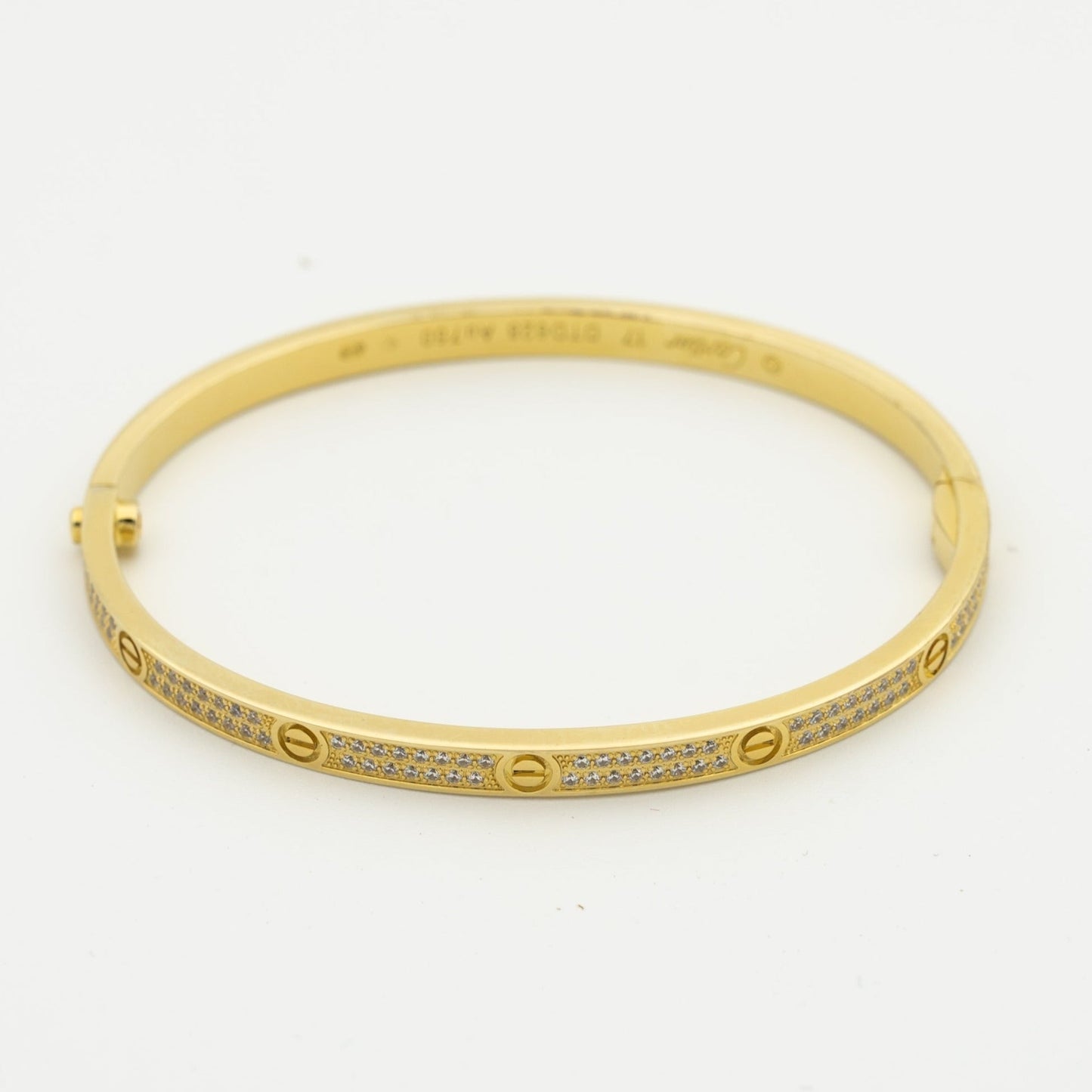 [Vintora]LOVE BRACELET 3.65MM DIAMOND-PAVED