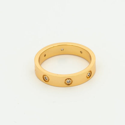 [Vintora]LOVE RING 3.6MM 8 DIAMONDS