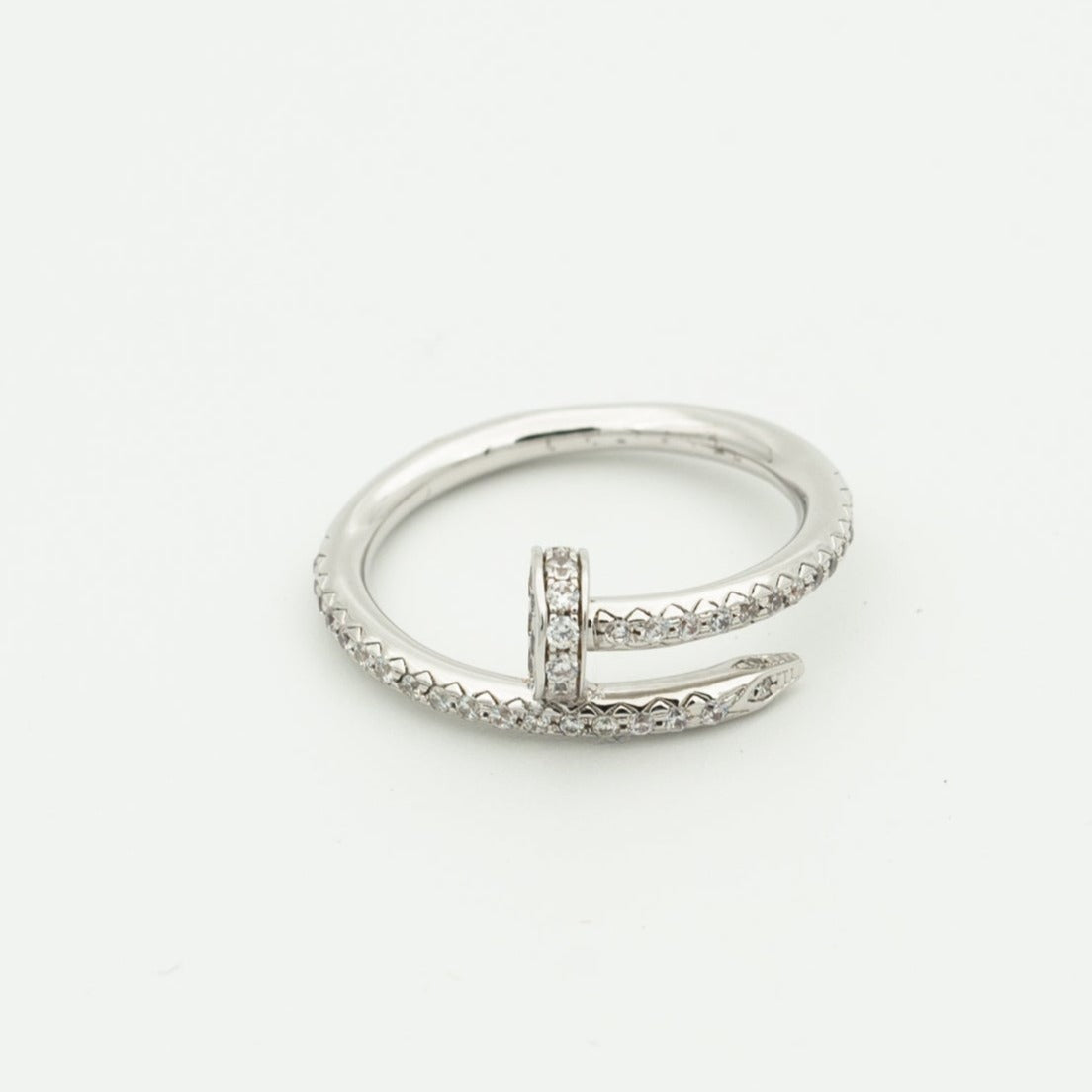 [Vintora]JUSTE RING 1.8MM SILVER DIAMONDS