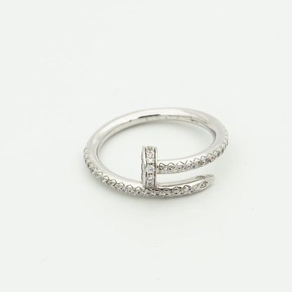 [Vintora]JUSTE RING 1.8MM SILVER DIAMONDS