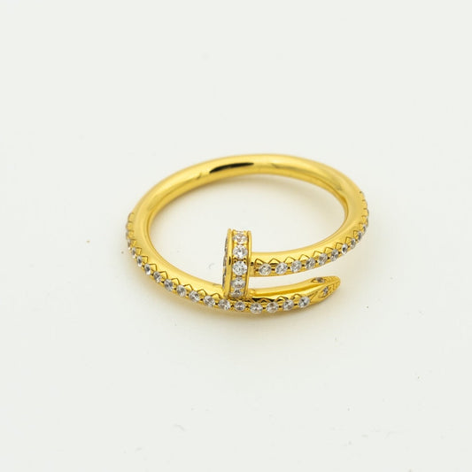 [Vintora]JUSTE RING 1.8MM GOLD DIAMONDS