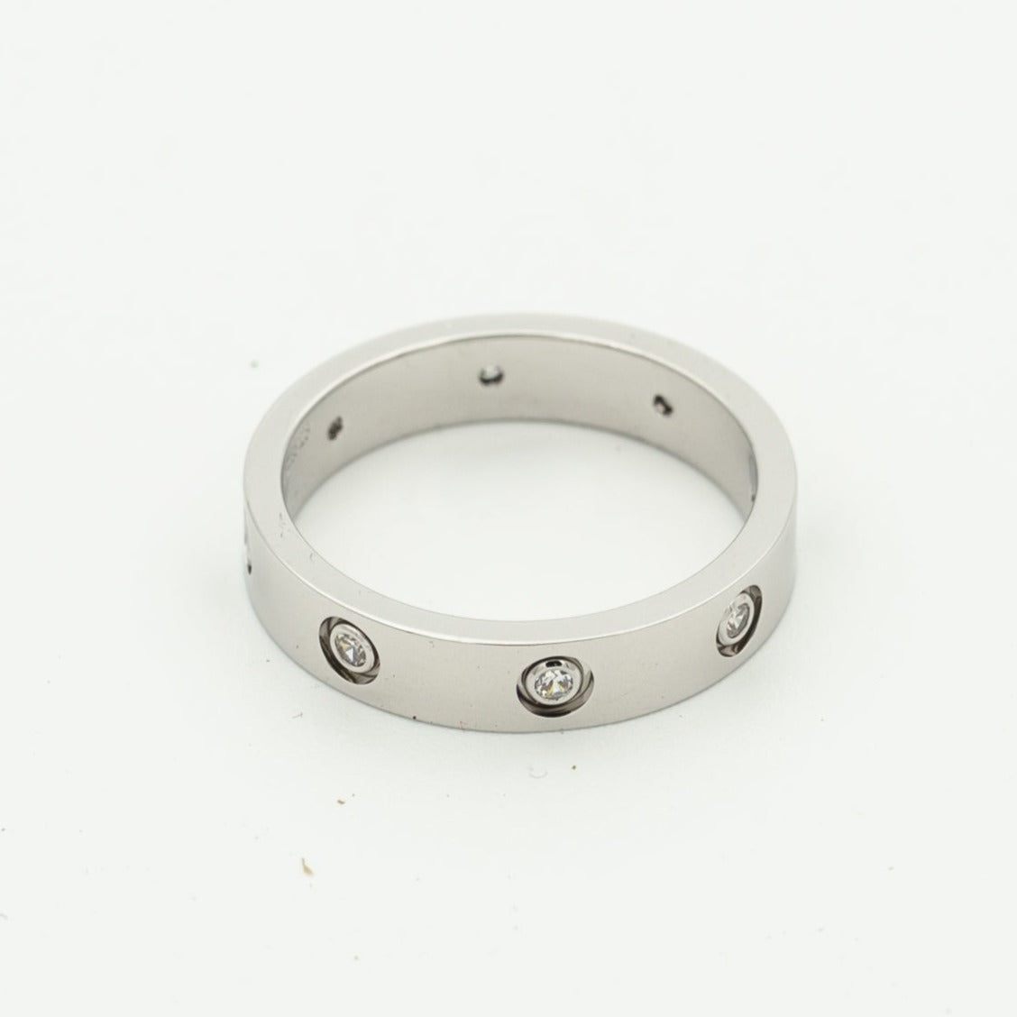 [Vintora]LOVE RING 3.6MM 8 DIAMONDS