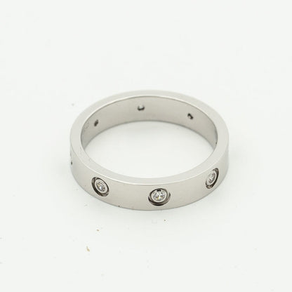 [Vintora]LOVE RING 3.6MM 8 DIAMONDS