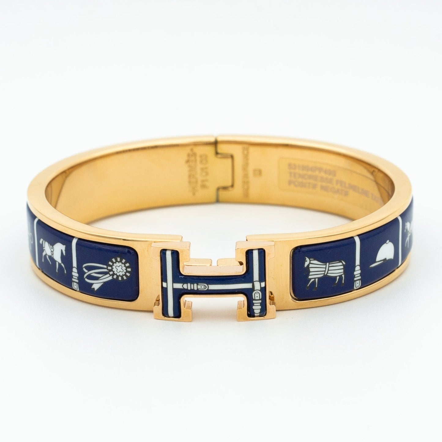 [Vintora]H BRACELET BLUE CERAMIC