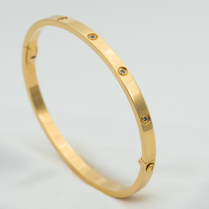 [Vintora]LOVE BRACELET 3.65MM 10 DIAMONDS