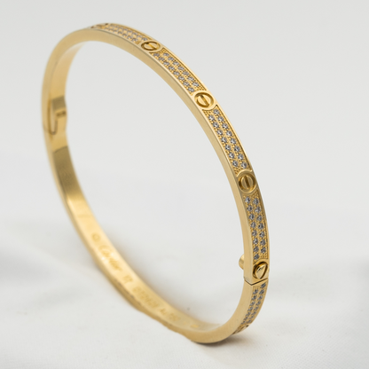 [Vintora]LOVE BRACELET 3.65MM DIAMOND-PAVED