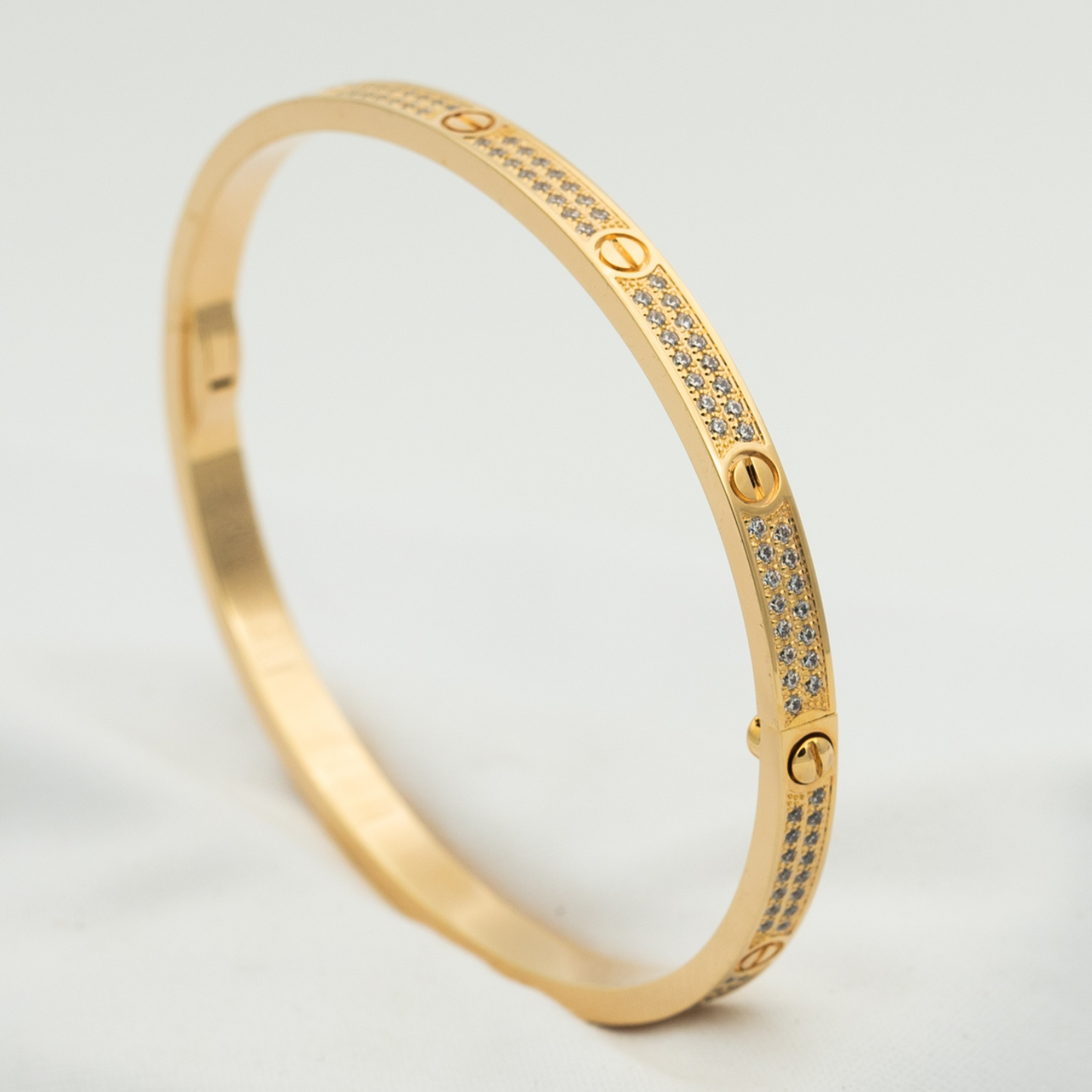 [Vintora]LOVE BRACELET 3.65MM DIAMOND-PAVED