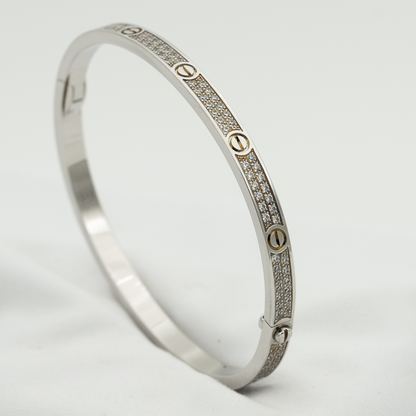 [Vintora]LOVE BRACELET 3.65MM DIAMOND-PAVED