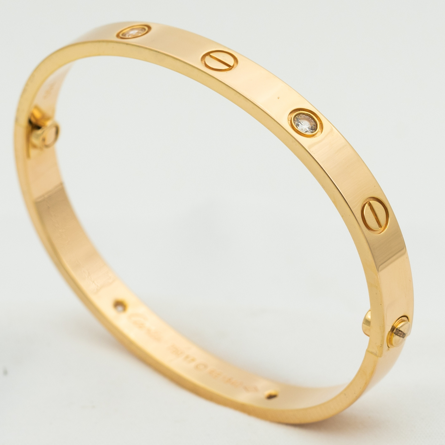 [Vintora]LOVE BRACELET 6.1MM 4 DIAMONDS