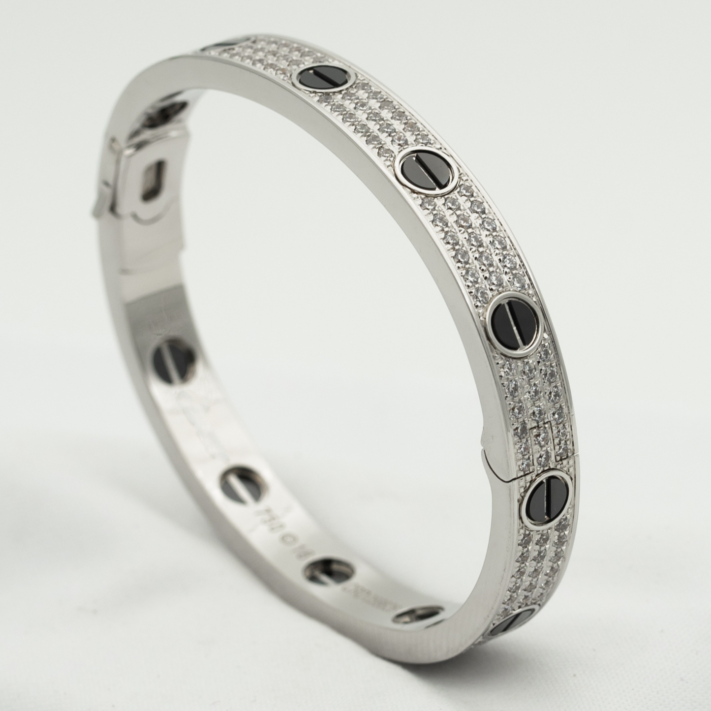 [Vintora]LOVE BRACELET 6.1MM DIAMOND-PAVED CERAMIC