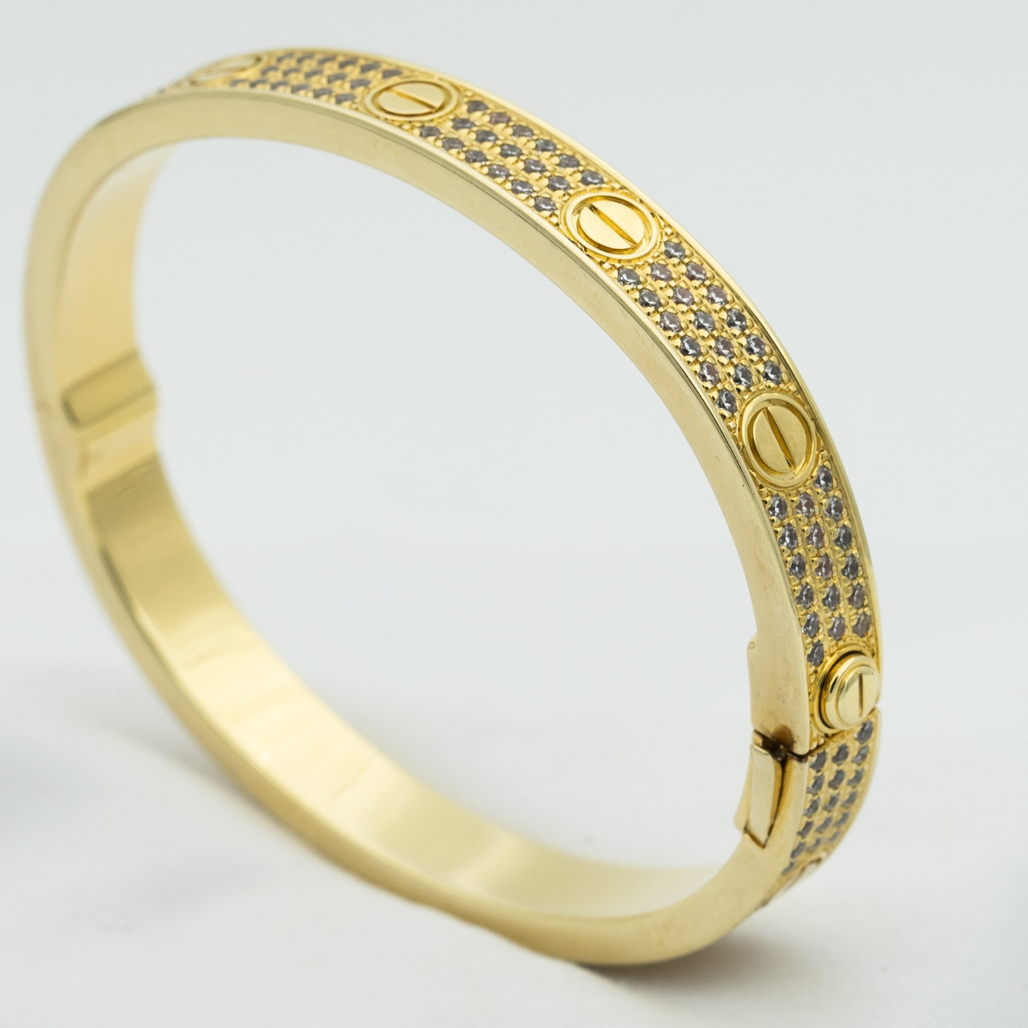 [Vintora]LOVE BRACELET 6.1MM DIAMOND-PAVED