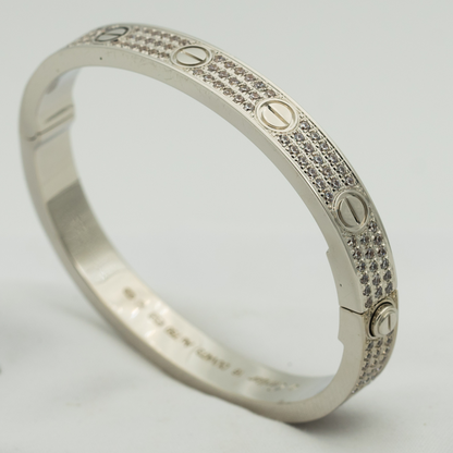 [Vintora]LOVE BRACELET 6.1MM DIAMOND-PAVED