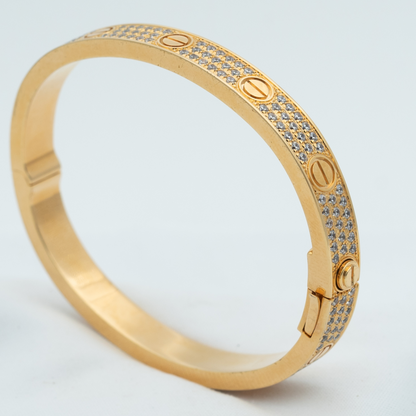 [Vintora]LOVE BRACELET 6.1MM DIAMOND-PAVED
