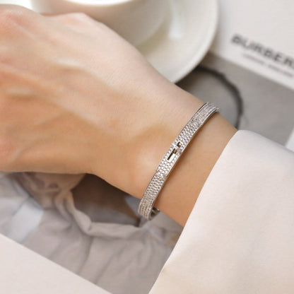 [Vintora]KELLY BRACELET DIAMOND PAVED