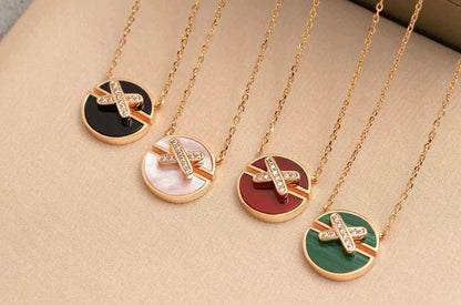 [Vintora]JEUX DE Vintora GOLD DIAMOND NECKLACE