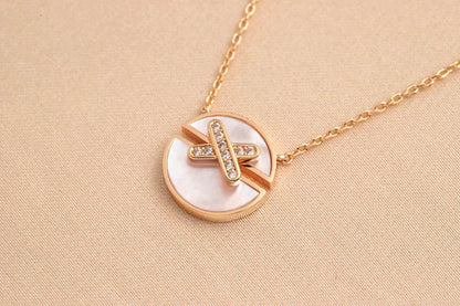 [Vintora]JEUX DE Vintora GOLD DIAMOND NECKLACE