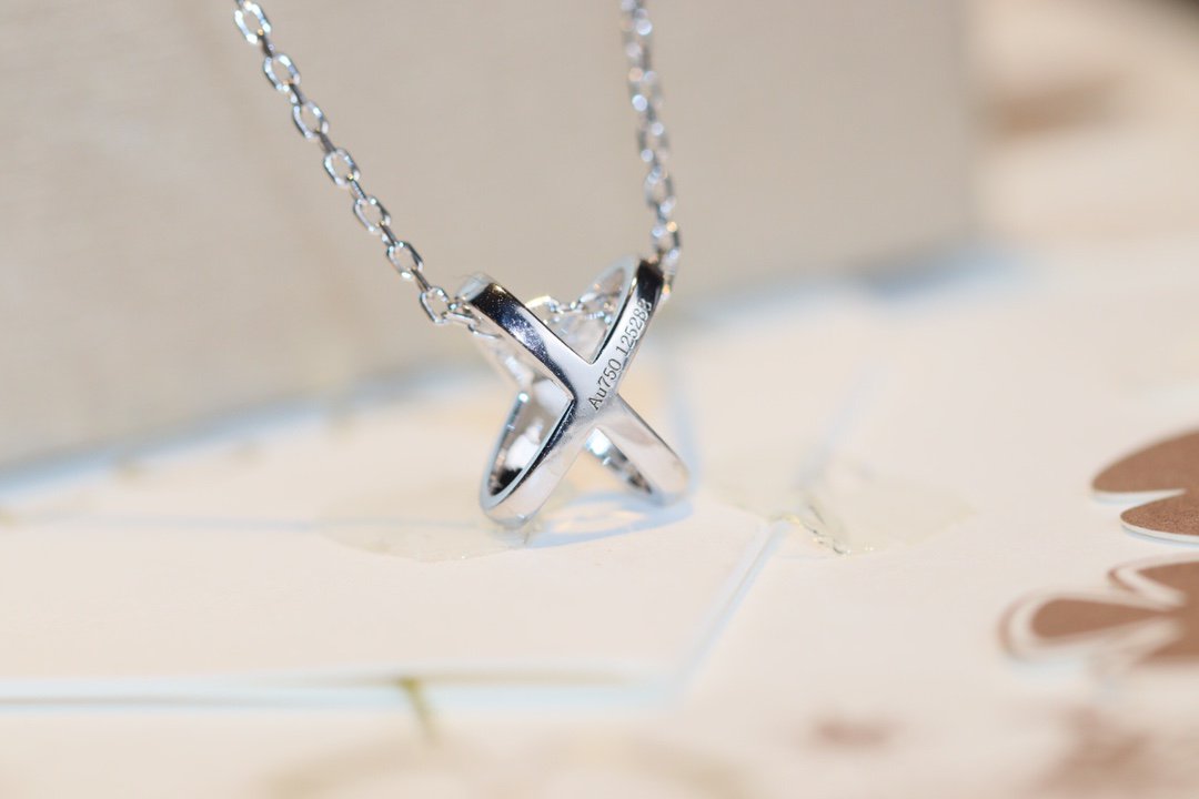 [Vintora]JEUX DE DIAMOND NECKLACE