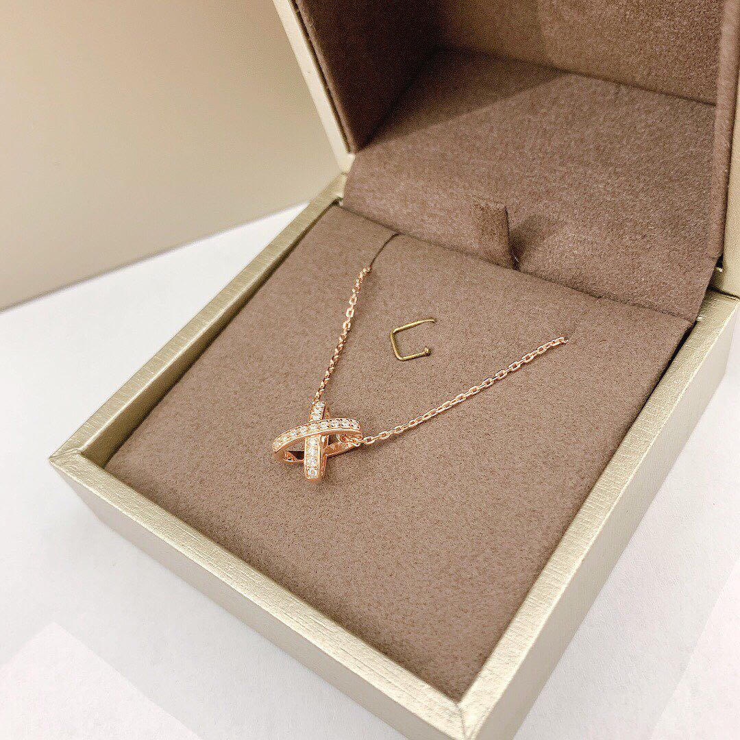 [Vintora]JEUX DE DIAMOND NECKLACE
