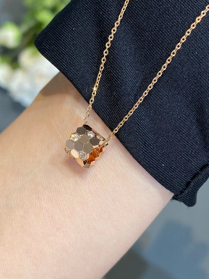 [Vintora]BEE LOVE DIAMOND NECKLACE