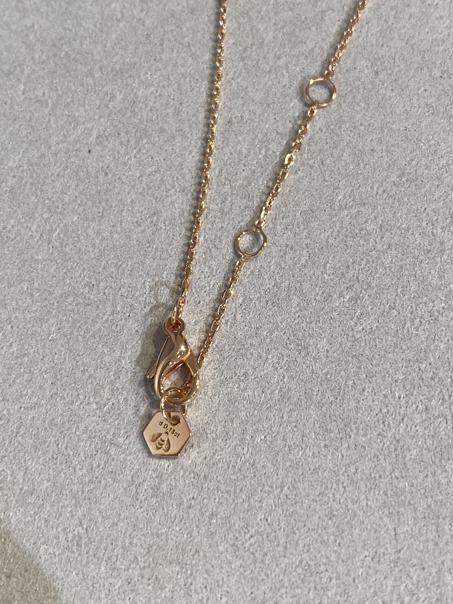 [Vintora]BEE LOVE DIAMOND NECKLACE