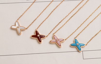 [Vintora]JEUX DE NECKLACE 1 DIAMOND