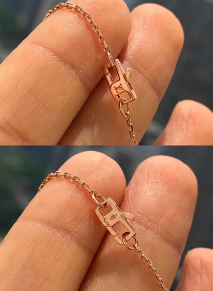 [Vintora]BLOSSOM PENDANT PINK GOLD AND DIAMOND