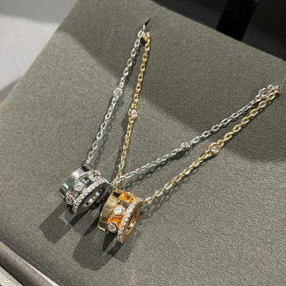 [Vintora]CHAIN MOVE ROMANE PEDAND NECKLACE