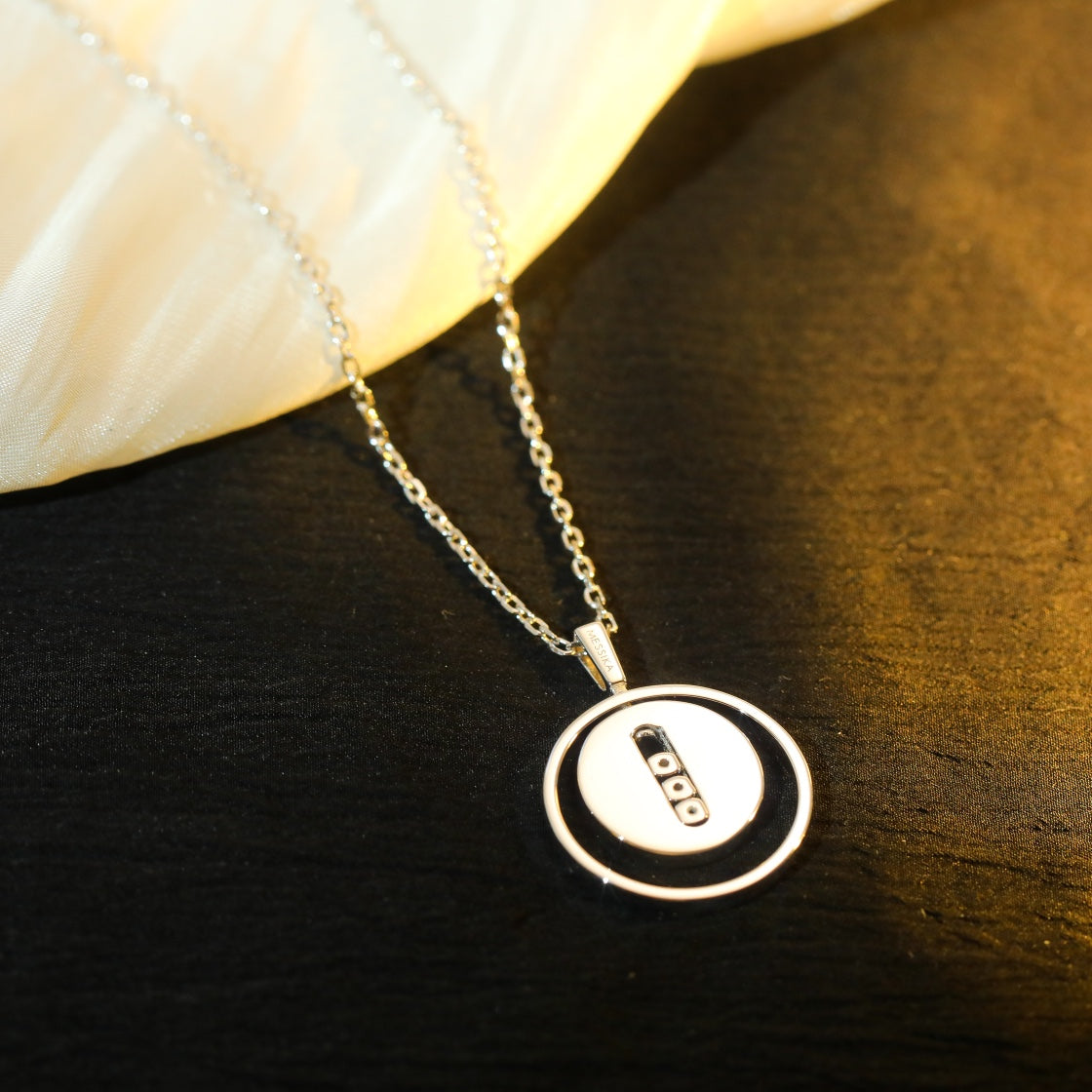 [Vintora]Demo MOVE MM SILVER DIAMOND NECKLACE