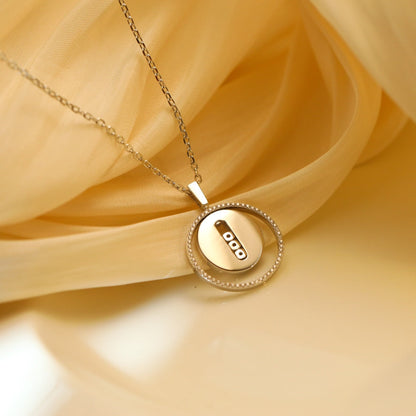 [Vintora]Demo MOVE MM SILVER DIAMOND NECKLACE