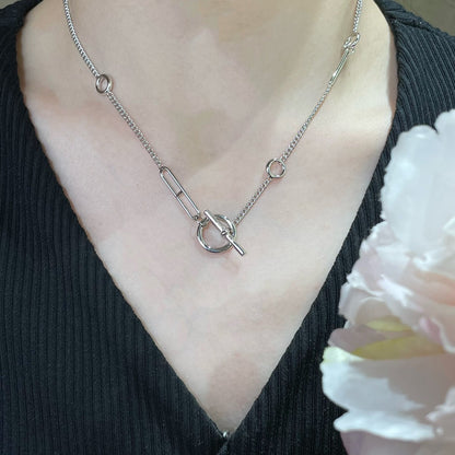 [Vintora]HM STERLING CHAINE D'ANCRE HEART