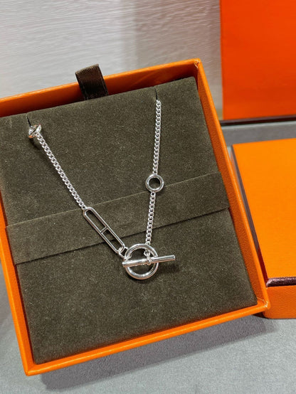 [Vintora]HM STERLING CHAINE D'ANCRE HEART