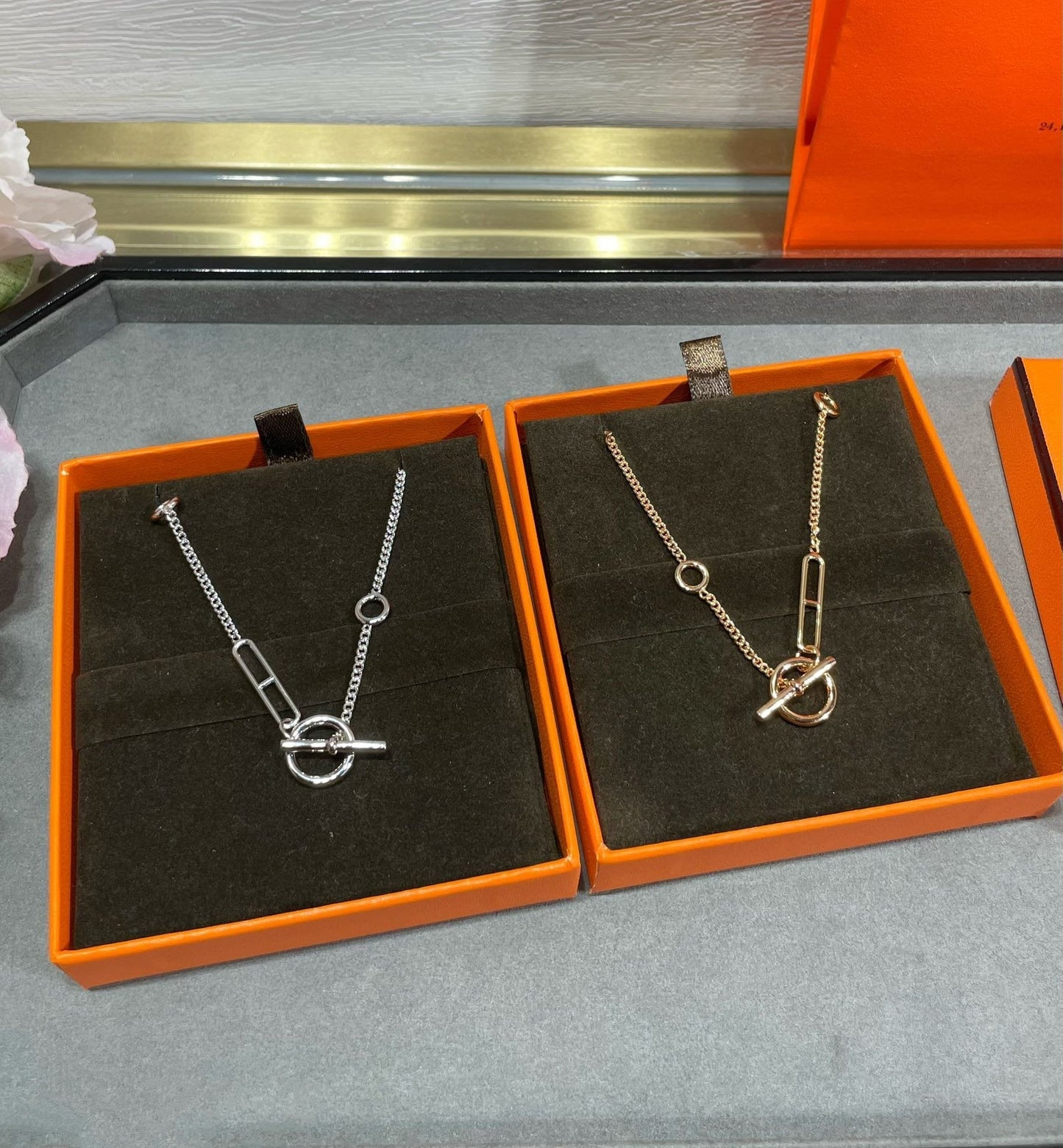 [Vintora]HM STERLING CHAINE D'ANCRE HEART